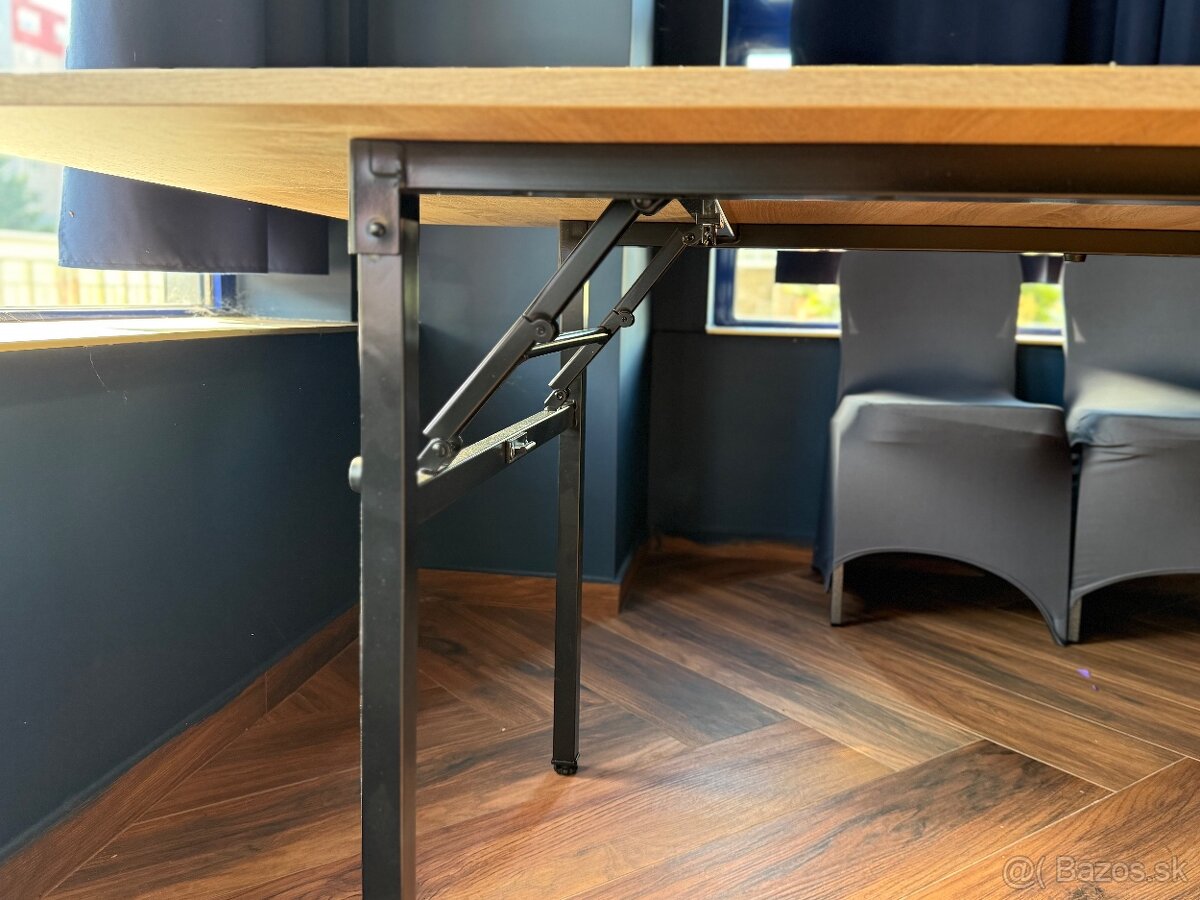 Skladací stôl. Stôl do kuchyne, jedálne, reštaurácie, baru, - 2