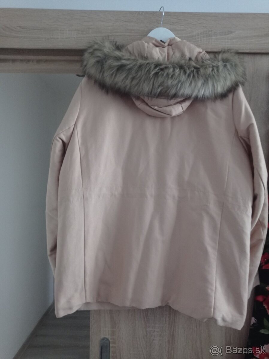 dámska béžová bunda veľkosť XXL - 2