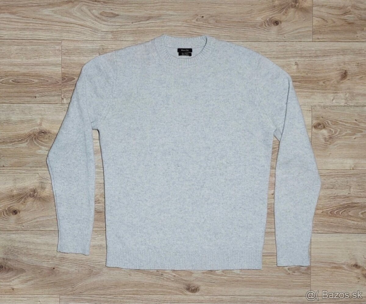 Pánsky sveter Massimo Dutti Wool Cashmere - 2