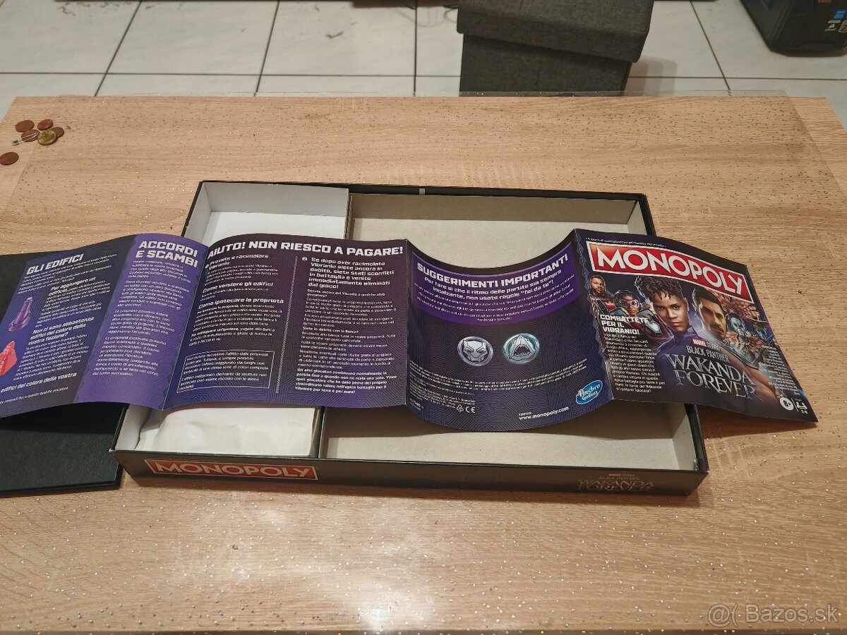 Darujem Monopol Wakanda Forever - 2