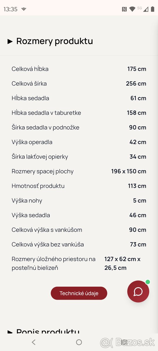 Nová sedacia súprava - 2