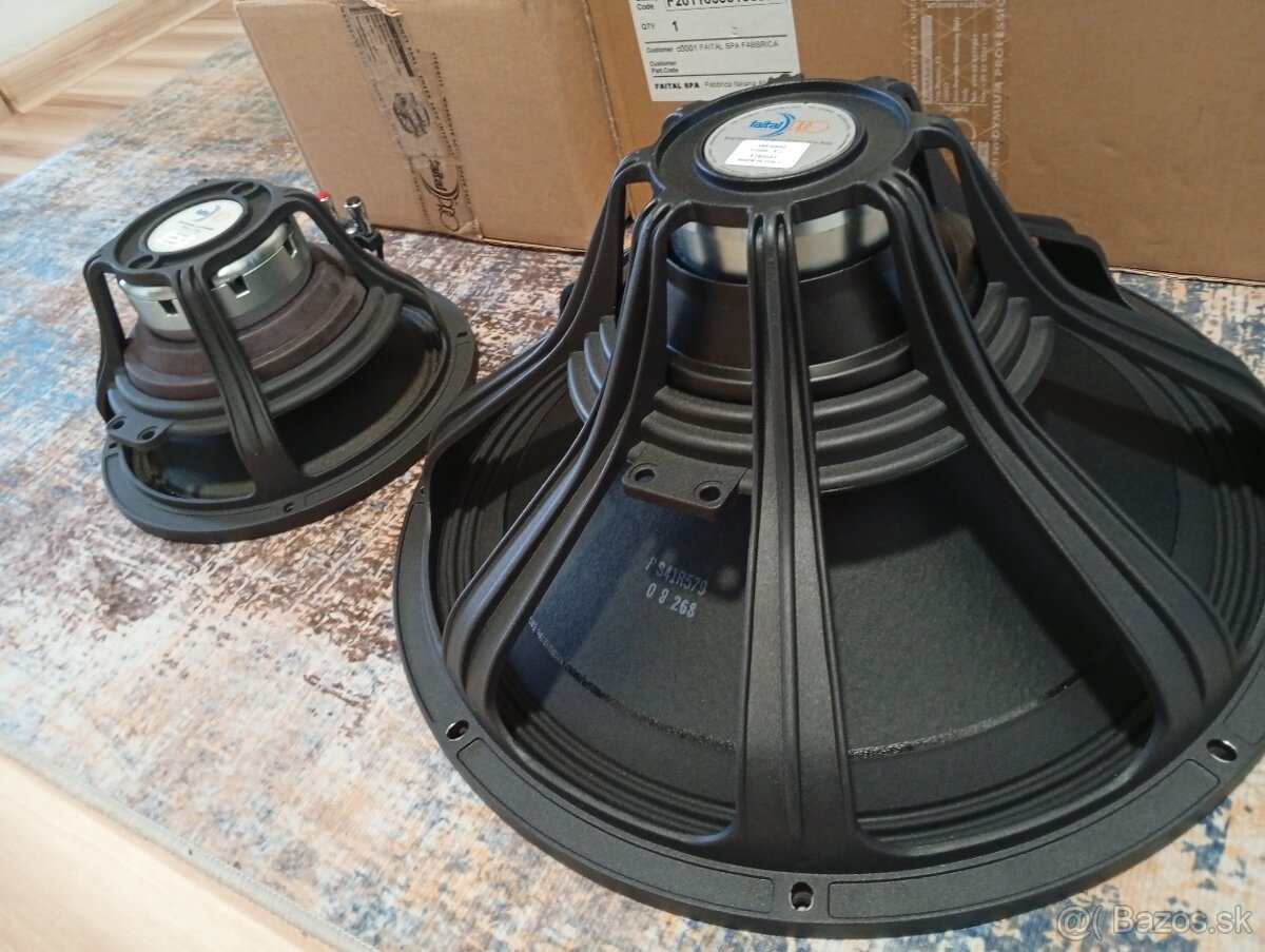 Profesionálne reproduktory Faital - 2