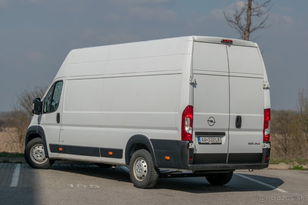Opel Movano L4H3, Manuál, - 2