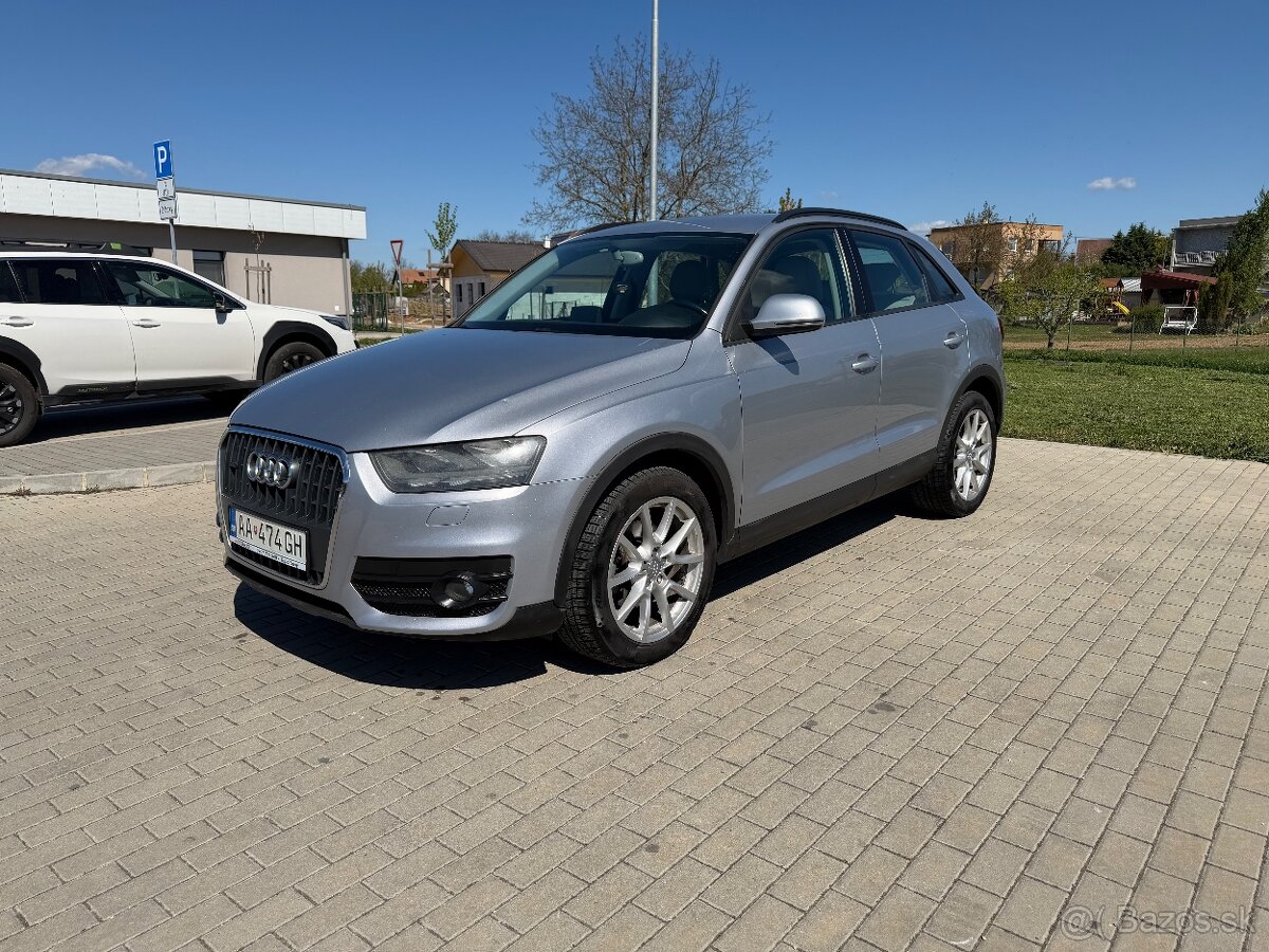Predám Audi Q3 2,0TDi 103kw 4x4 Quattro Automat 8.st Rv.2014 - 2