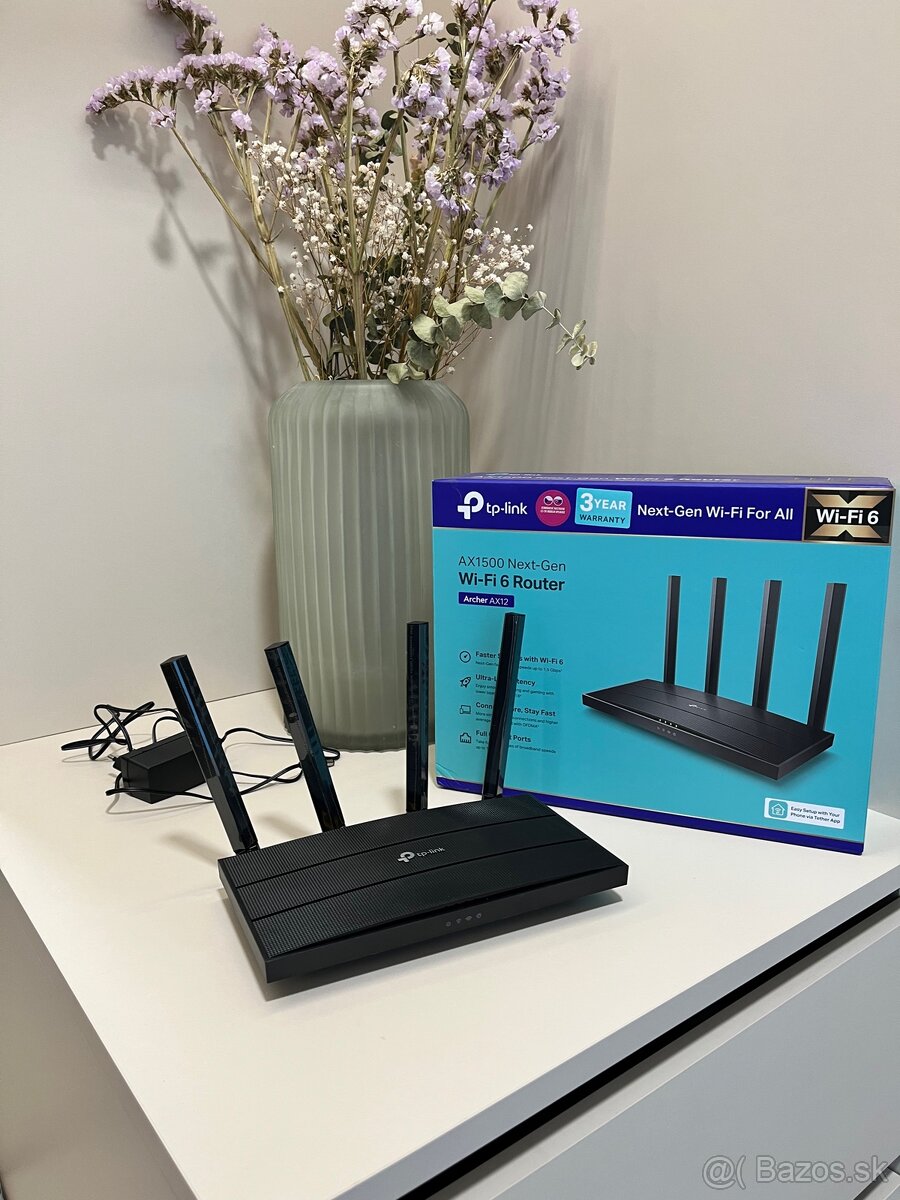Tp-Link Archer AX12, AX1500 WiFi6 4xGb - 2