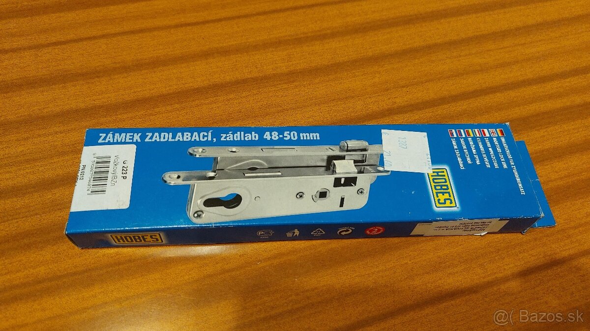 Dverné zadlabávacie zámky - 2