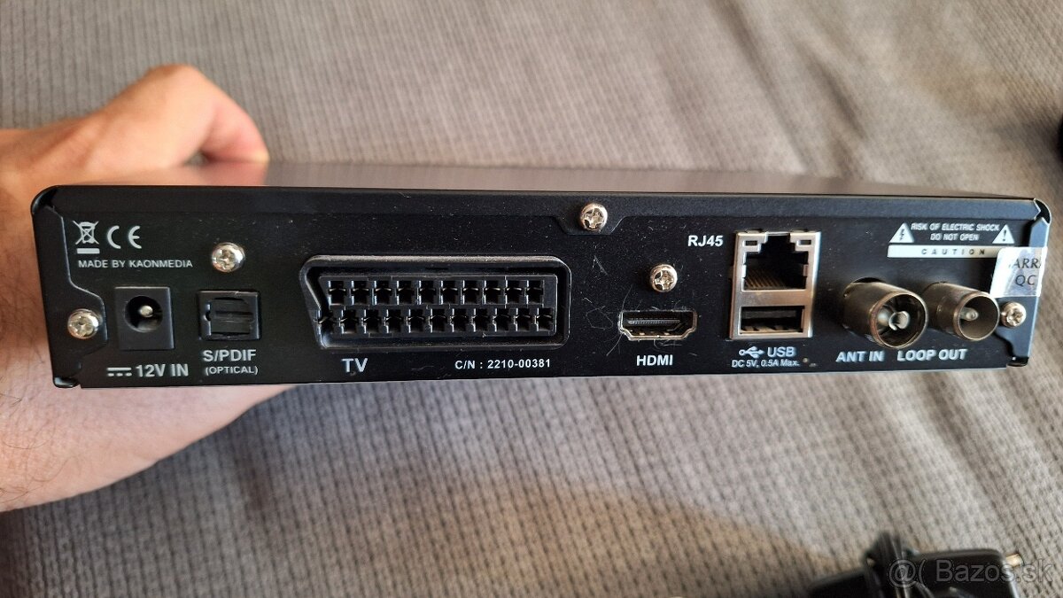KAON KCF-SA700PCO (DVB-C,USB,LAN,Conax) s ovládačom - 2