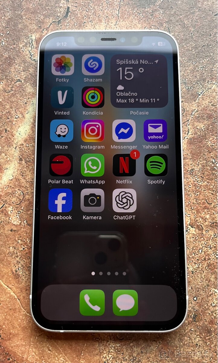 iPhone 12 White 128GB, TOP stav, 1.majiteľ - 2