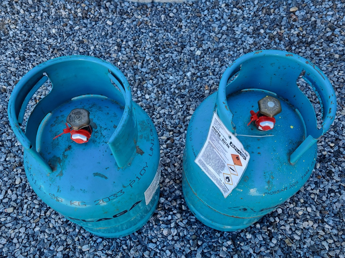Propán-butánová fľaša 10kg Flaga plná - 2