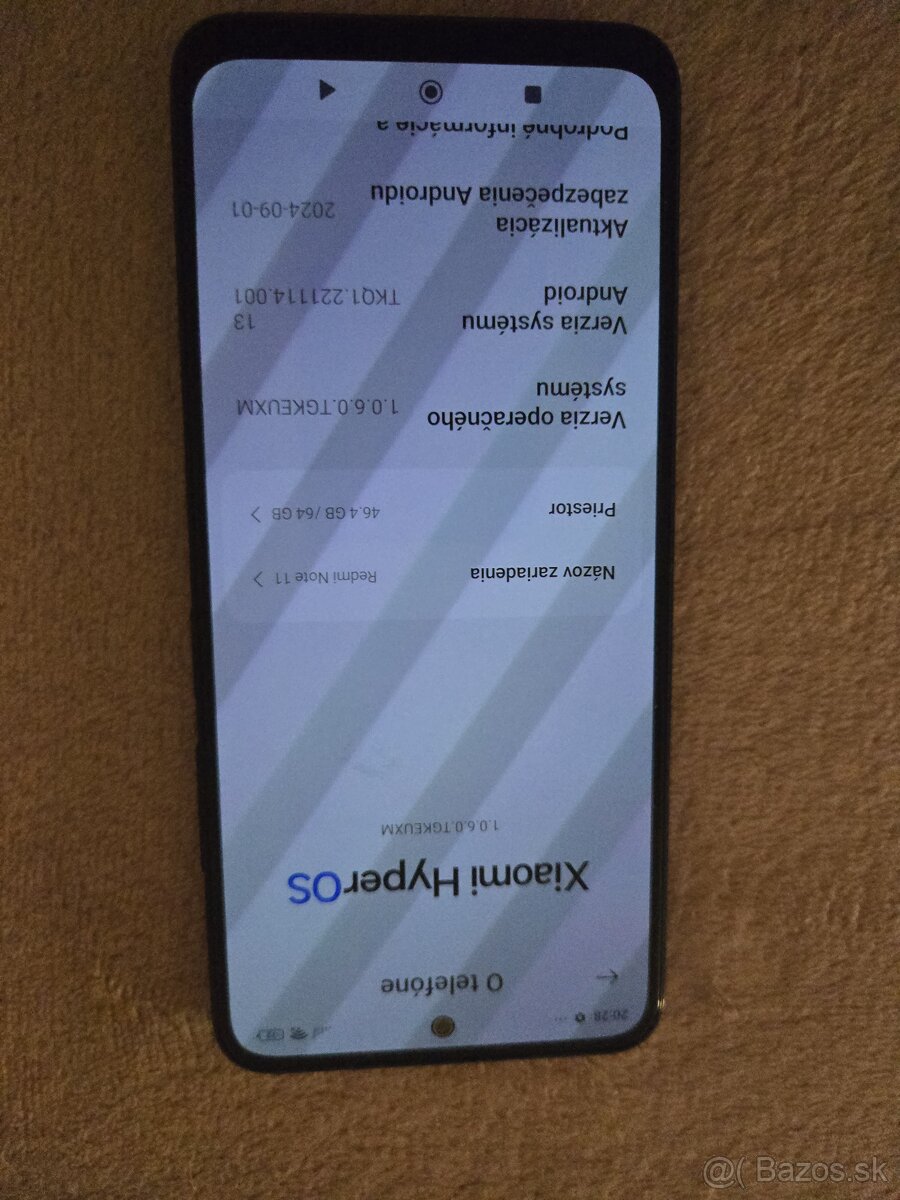 Predám XIAOMI redmi note 11. , 5G - 2