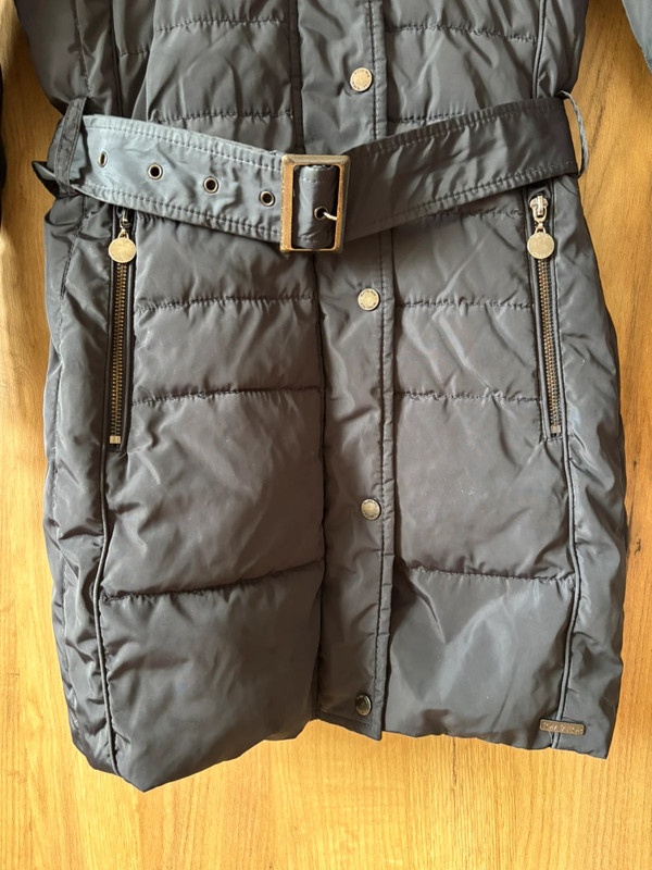 TOM TAILOR - tmavomodrá páperová bunda - 2