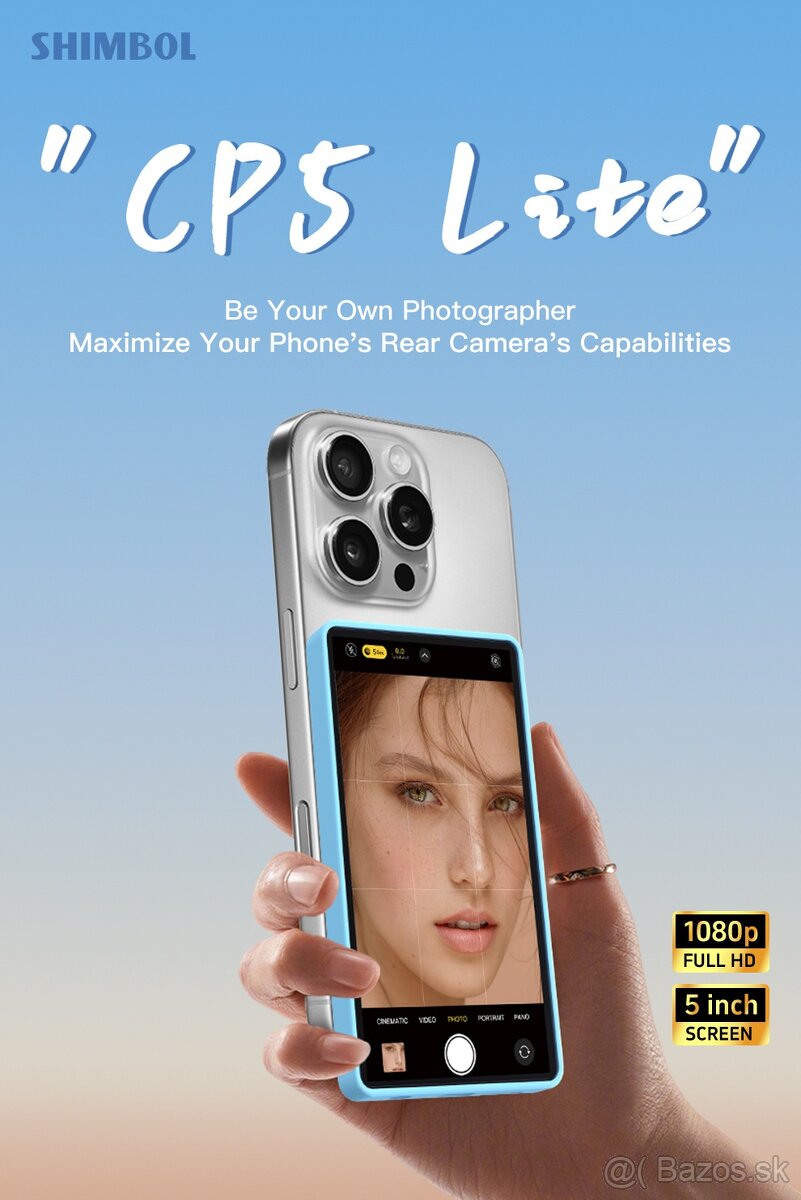 Shimbol C5 lite monitor sa selfie a vlogovanie - 2