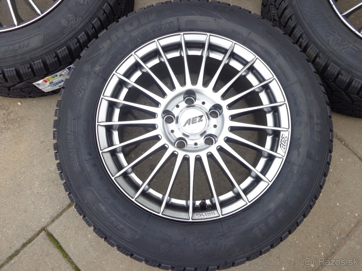 5x115 R16 Opel Chevrolet zimna sada kolies - 2