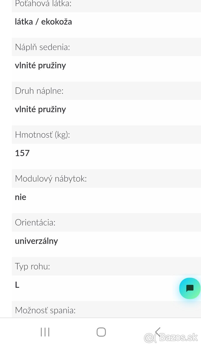 Sedacia súprava - 2