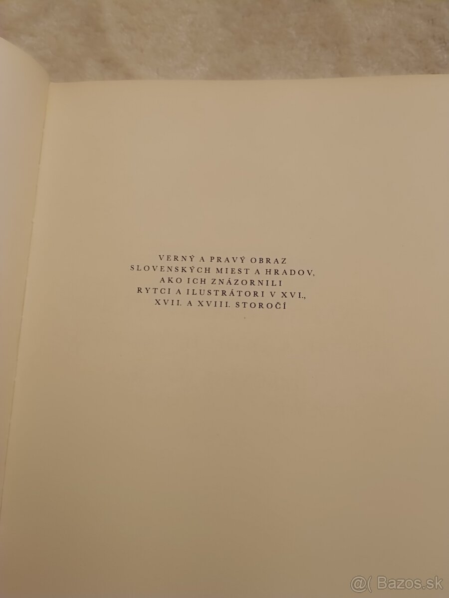 Verný a pravý obraz Slovenských miest a hradov - 2