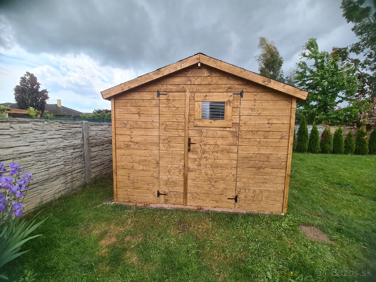 Záhradný domček 2.5x5 DOPRAVA cela SR ZDARMA - 2