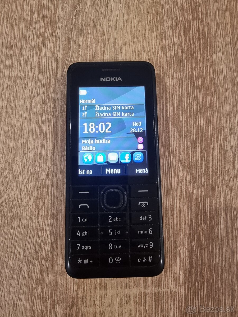 Nokia 301 Black - 2