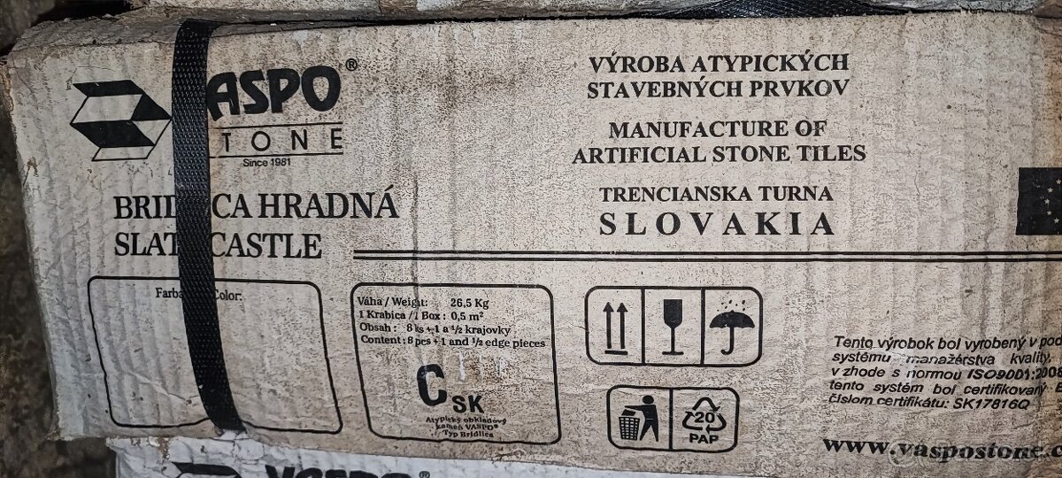 Predám obklad vaspo bridlice hradná - 2