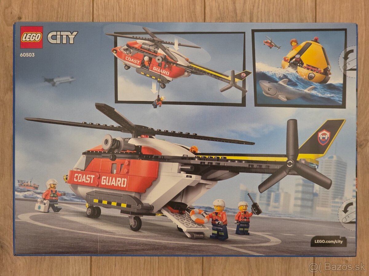 Lego City 60503 Helikoptéra pobrežnej hliadky - 2