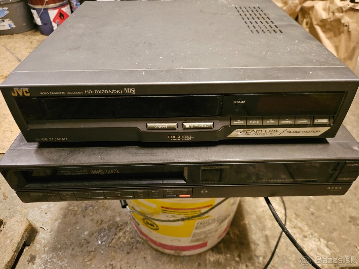 VHS prehrávače - 2