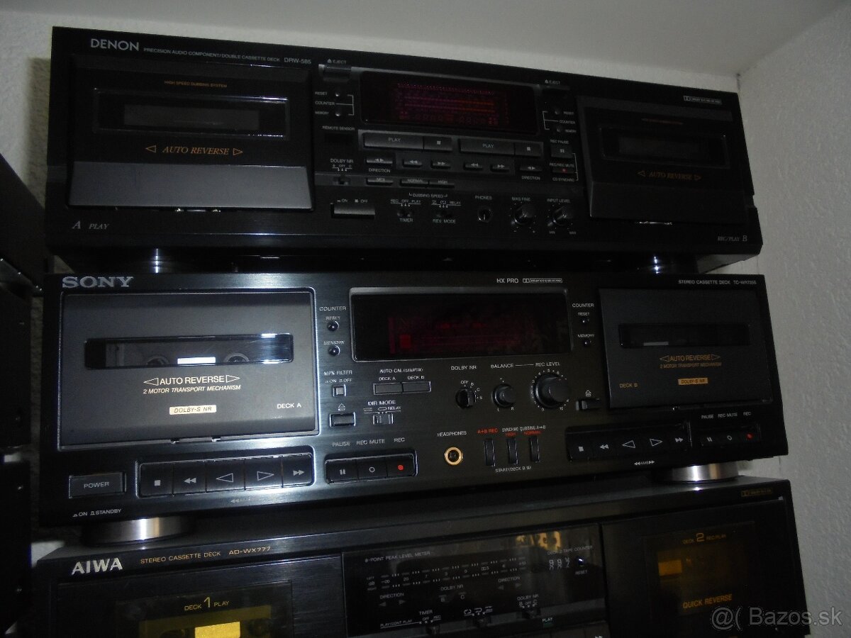 Predávam Sony Deck TC-WR 735 S - 2