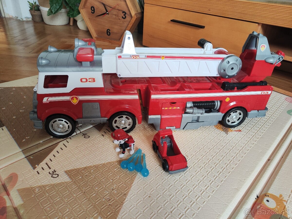 Paw patrol veľké hasičské auto - 2