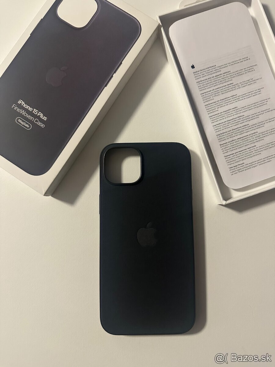 Apple FineWoven case iPhone 15 Plus - 2