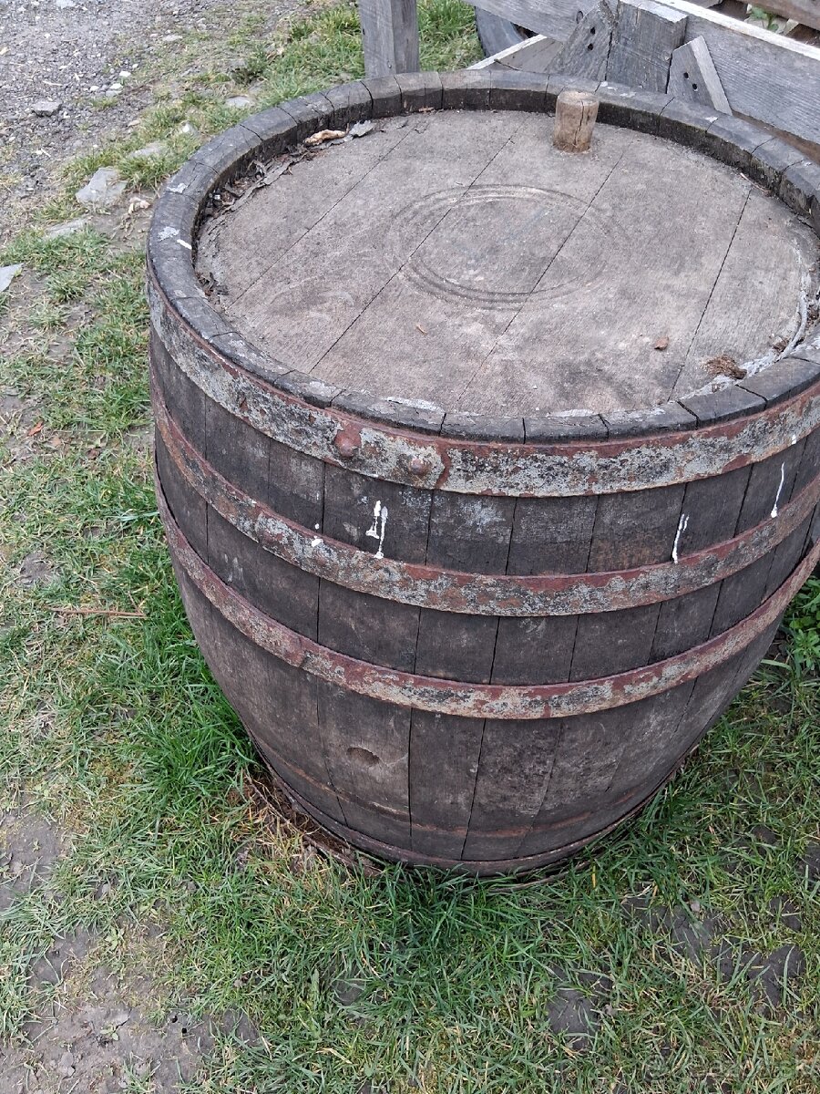 Drevený sud 50 L - 2