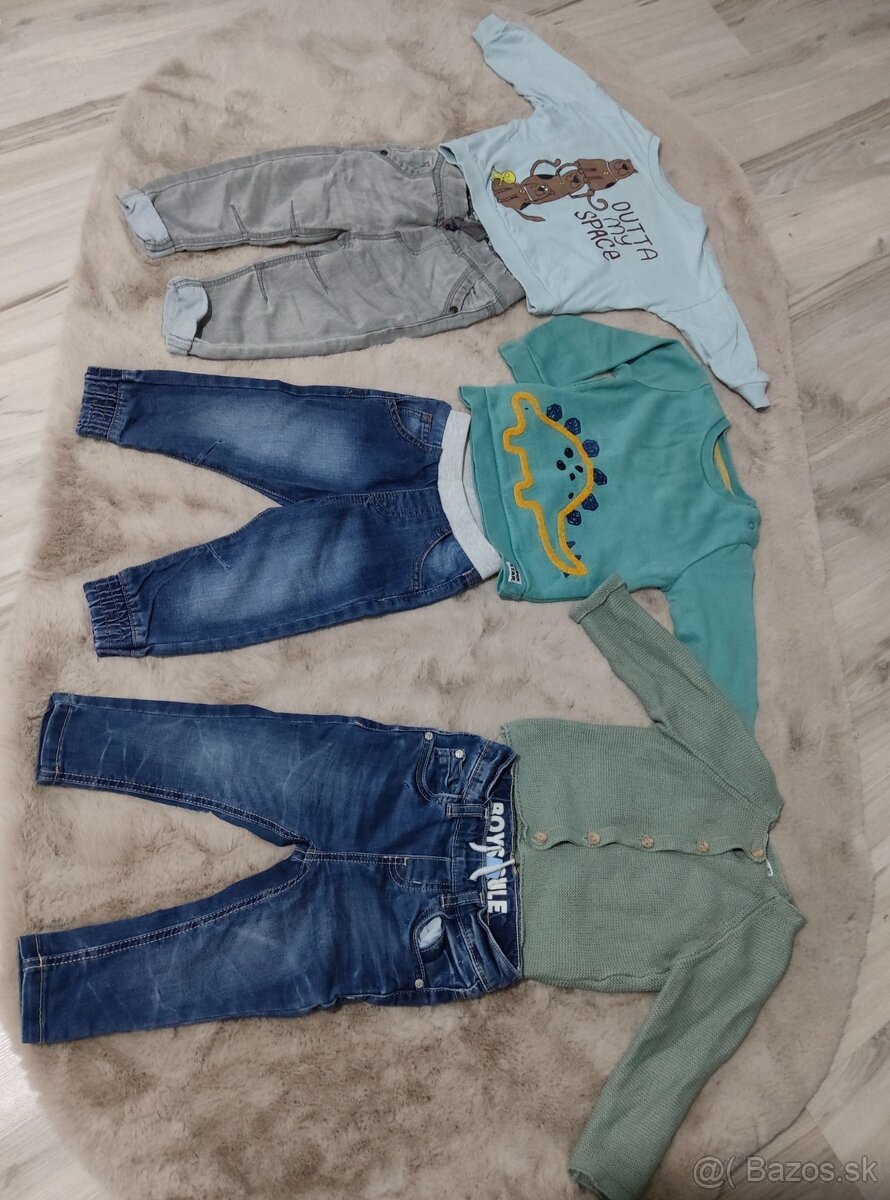 3x outfit veľkosť 80 - 2