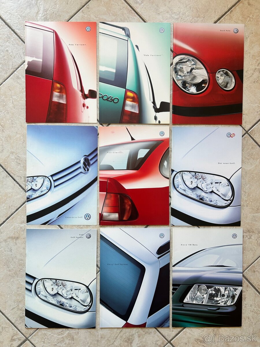 Predam dobove prospekty Volkswagen - 2