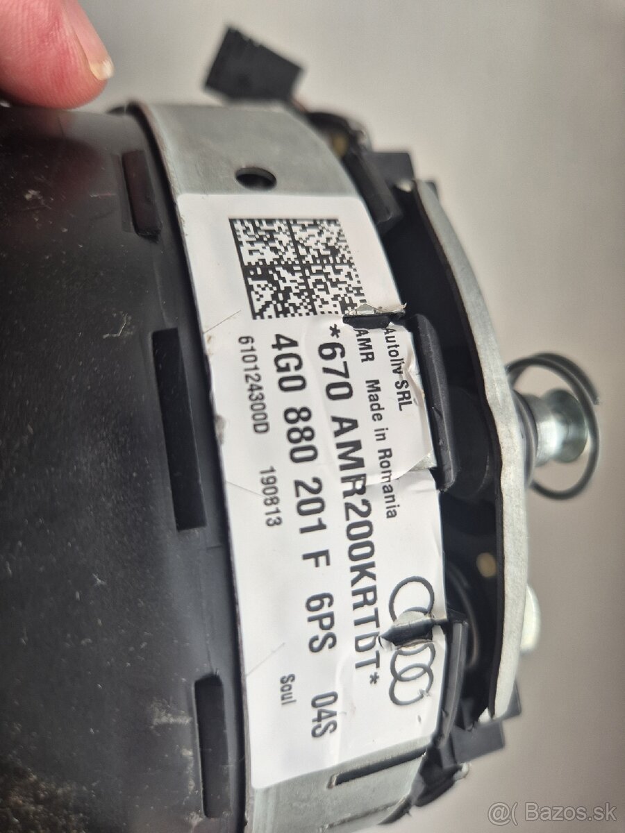 AUDI AIRBAG VODIČA S KABELÁŽOU - 2