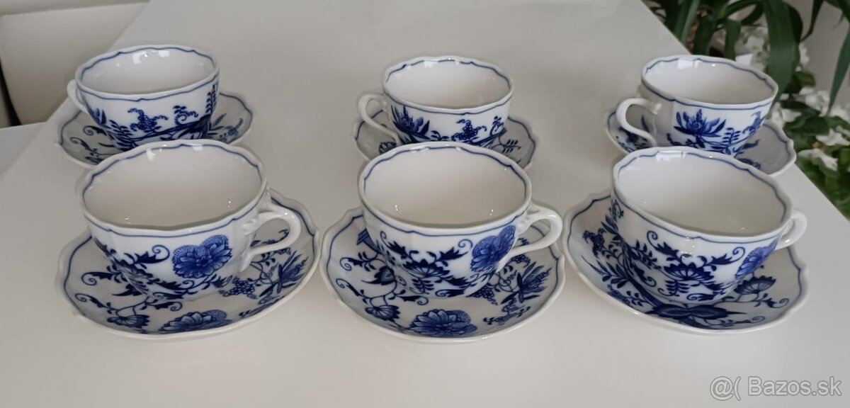 Cibulak šálky s podsalkami - 2