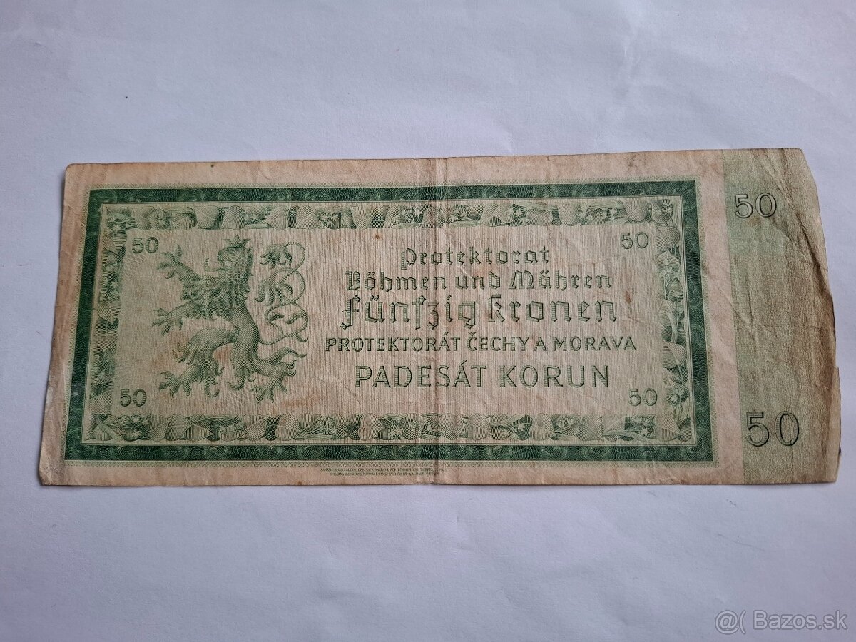 Staré bankovky 8 - 2