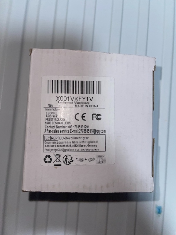 Izbový termostat - 2