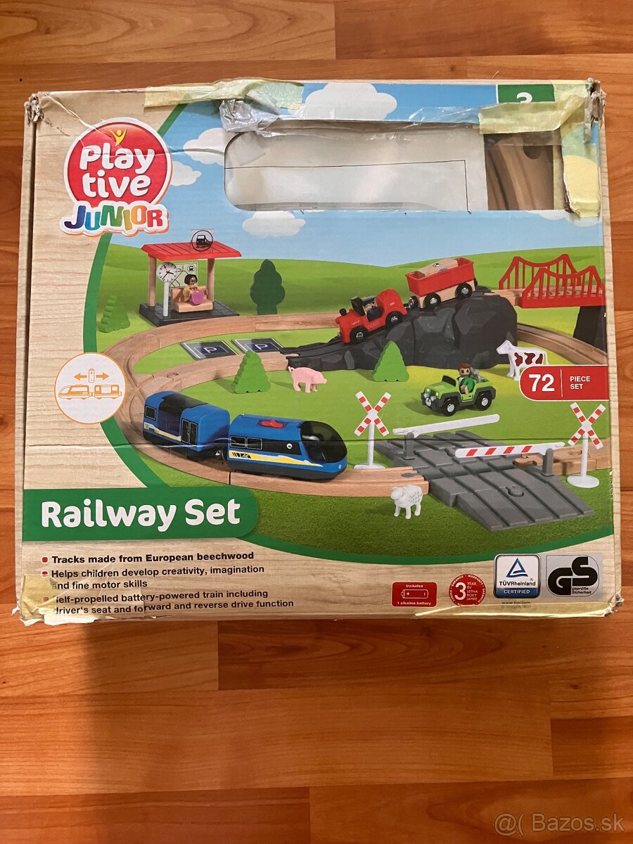 Playtive drevene drahy - 2