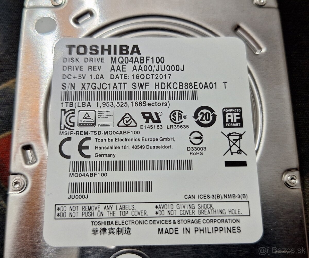 HDD 1T - 2