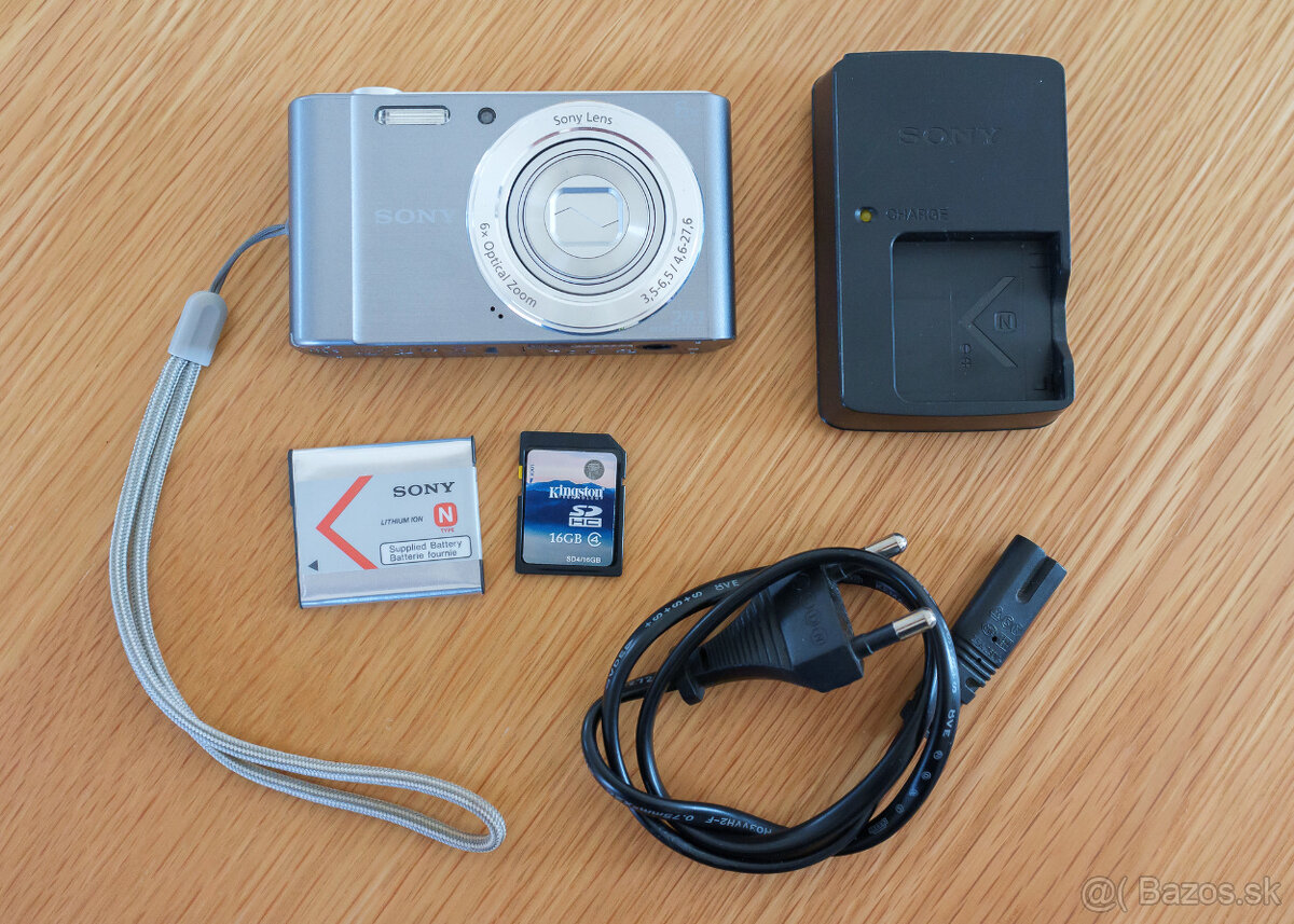 Sony Cyber-shot DSC-W810 šedý - 2