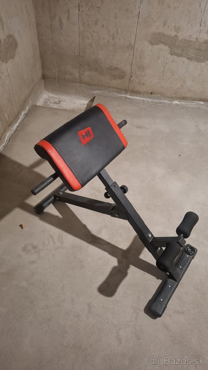 Lavička na hyperextenzie HopSport - 2