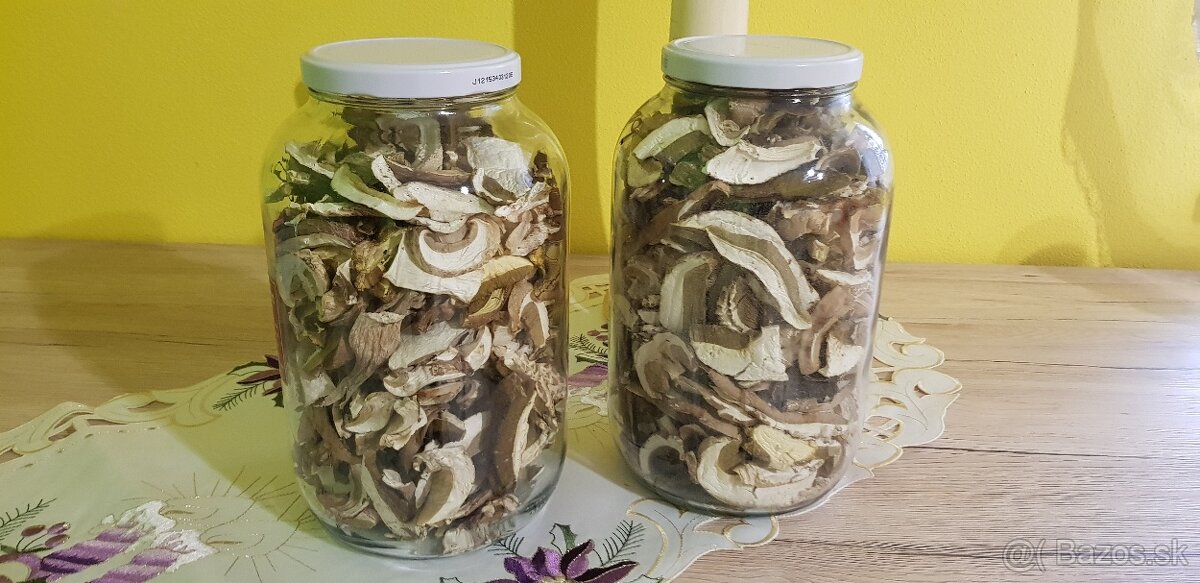 Sušené dubáky - 2