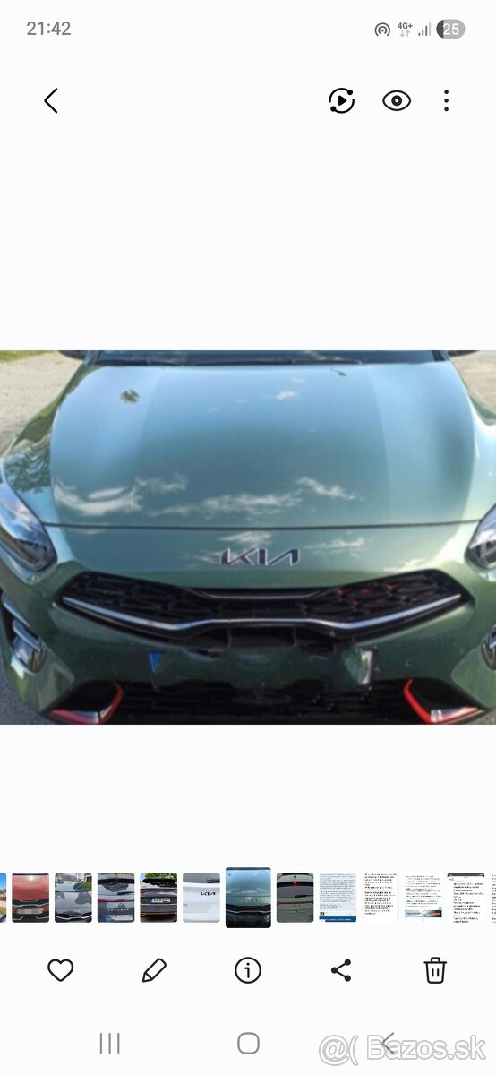 Kia nálepky na logo auta. - 2