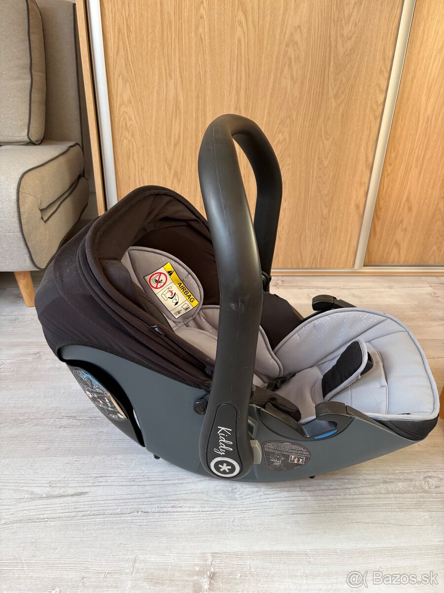 Autosedačka Kiddy Evolution Pro 2 – polohovateľné vajíčko - 2