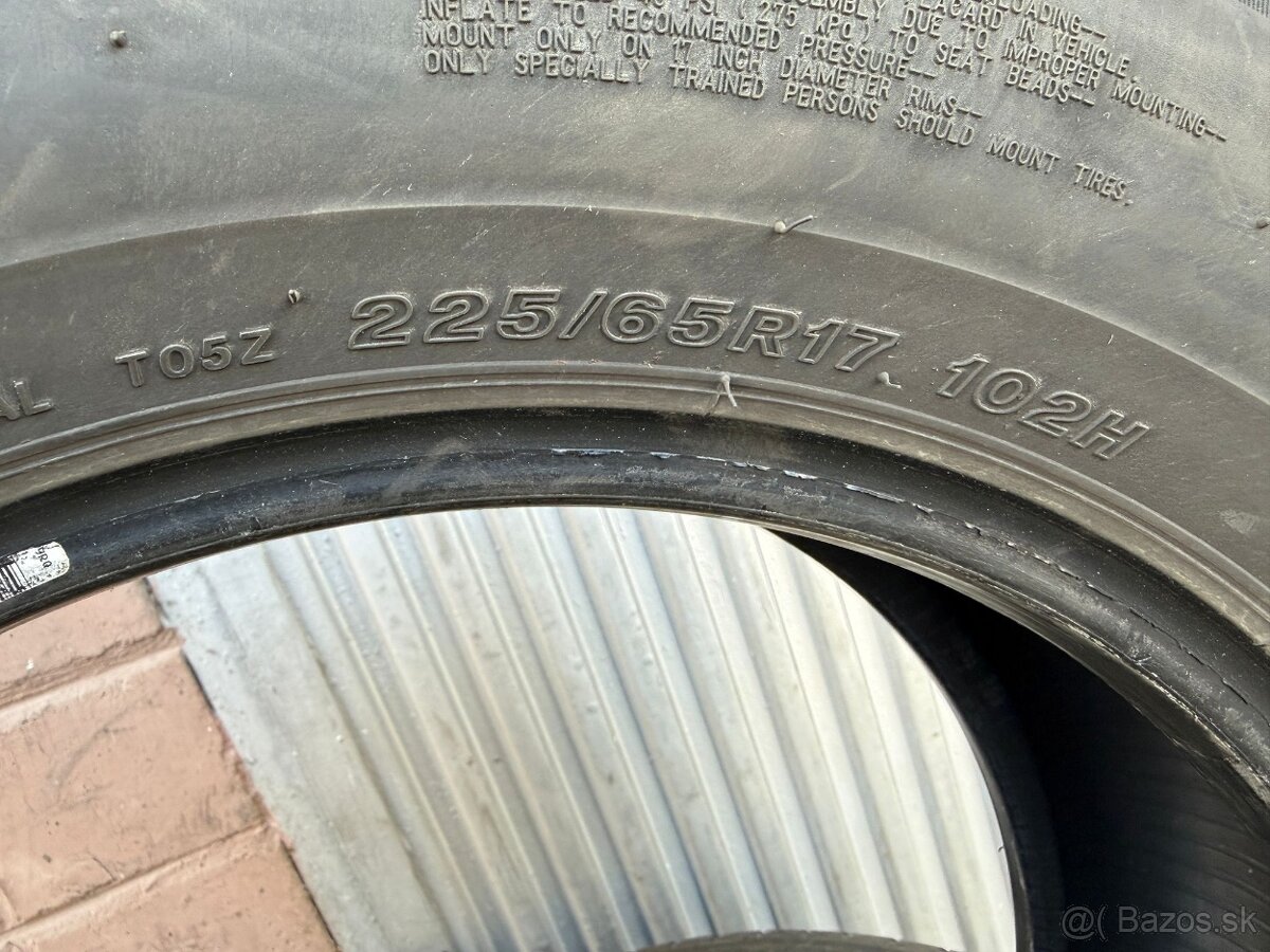 Letne pneumatiky BRIDGESTONE 225/65 R17 - 2