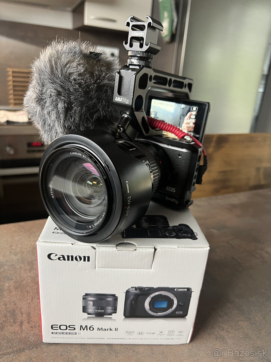 Canon EOS M6 Mark II - Výhodný set - 2