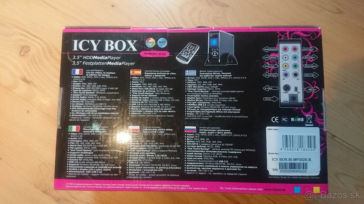 Icy Box IB-MP302 Series - 2