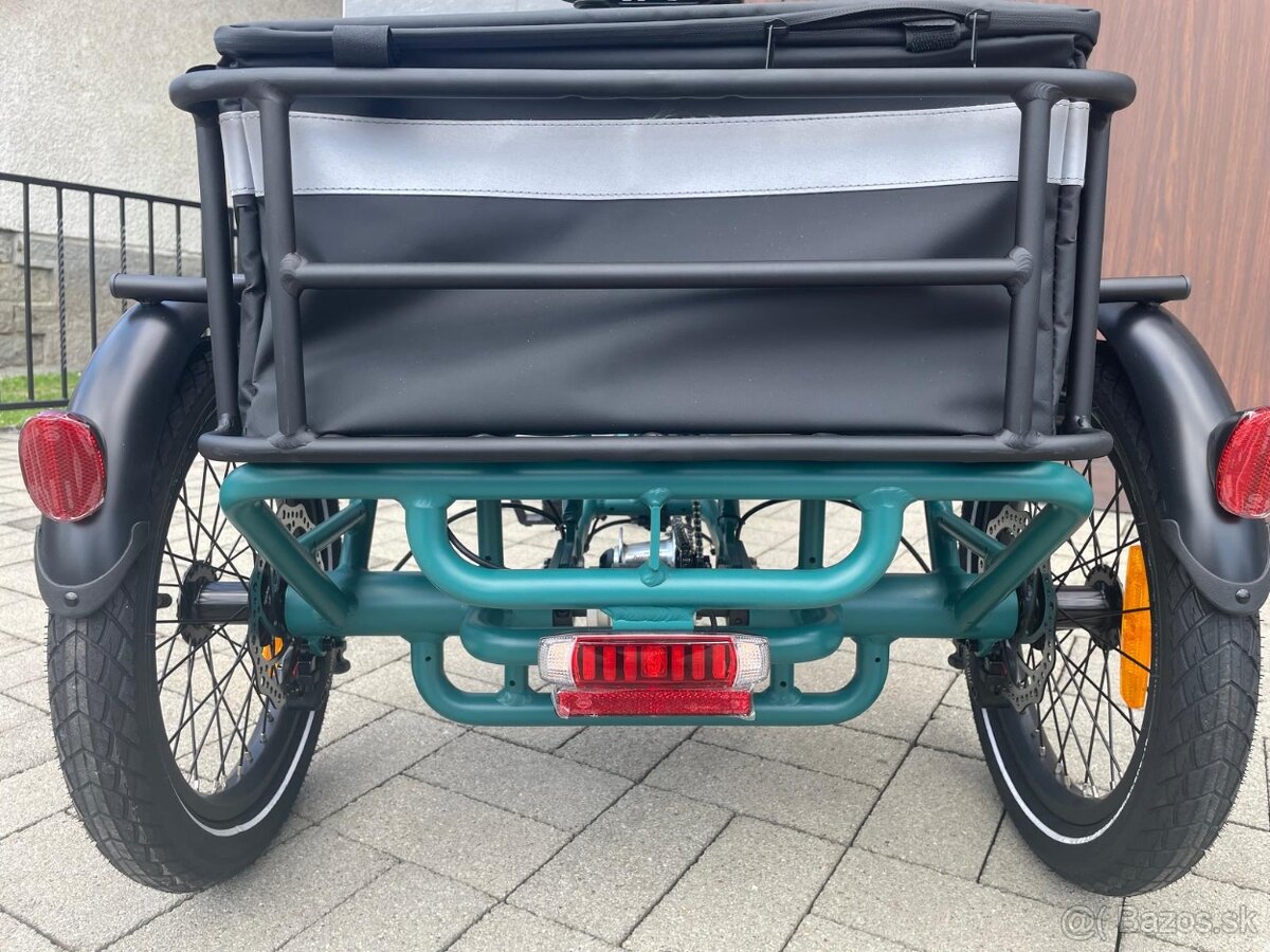 Elektrický trojkolesový bicykel - 2