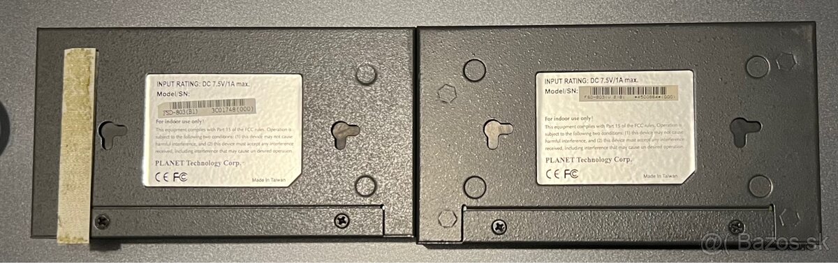 Predam Switch FSD-803 a 3Com 8 portovy - 2
