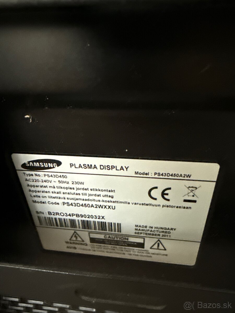 Samsung televízor - 2