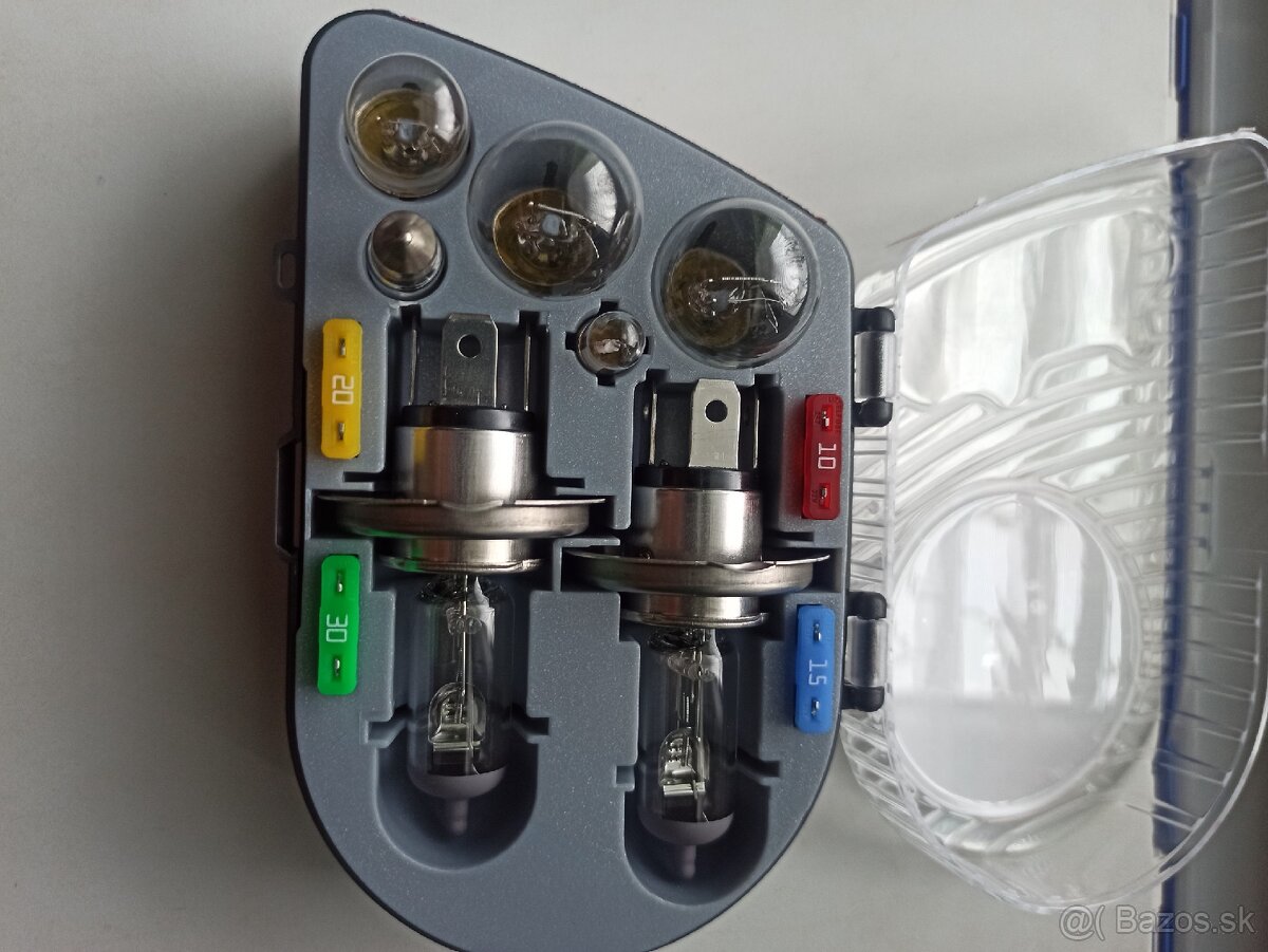 SADA AUTOŽIAROVIEK H4 Ultimate speed (+50%) + poistky - 2