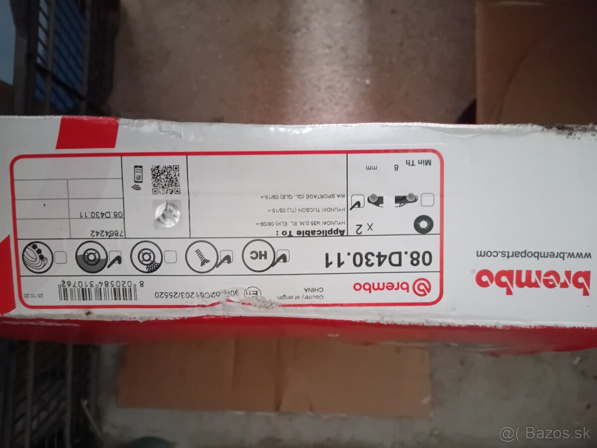 Brzdové kotúče Hyundai, Kia - 2