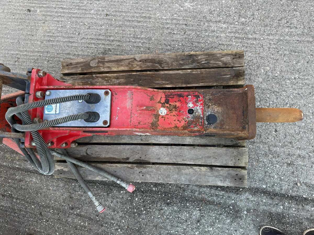 Hydraulické kladivo JAB-30 JB30 + Upínací deska - 2